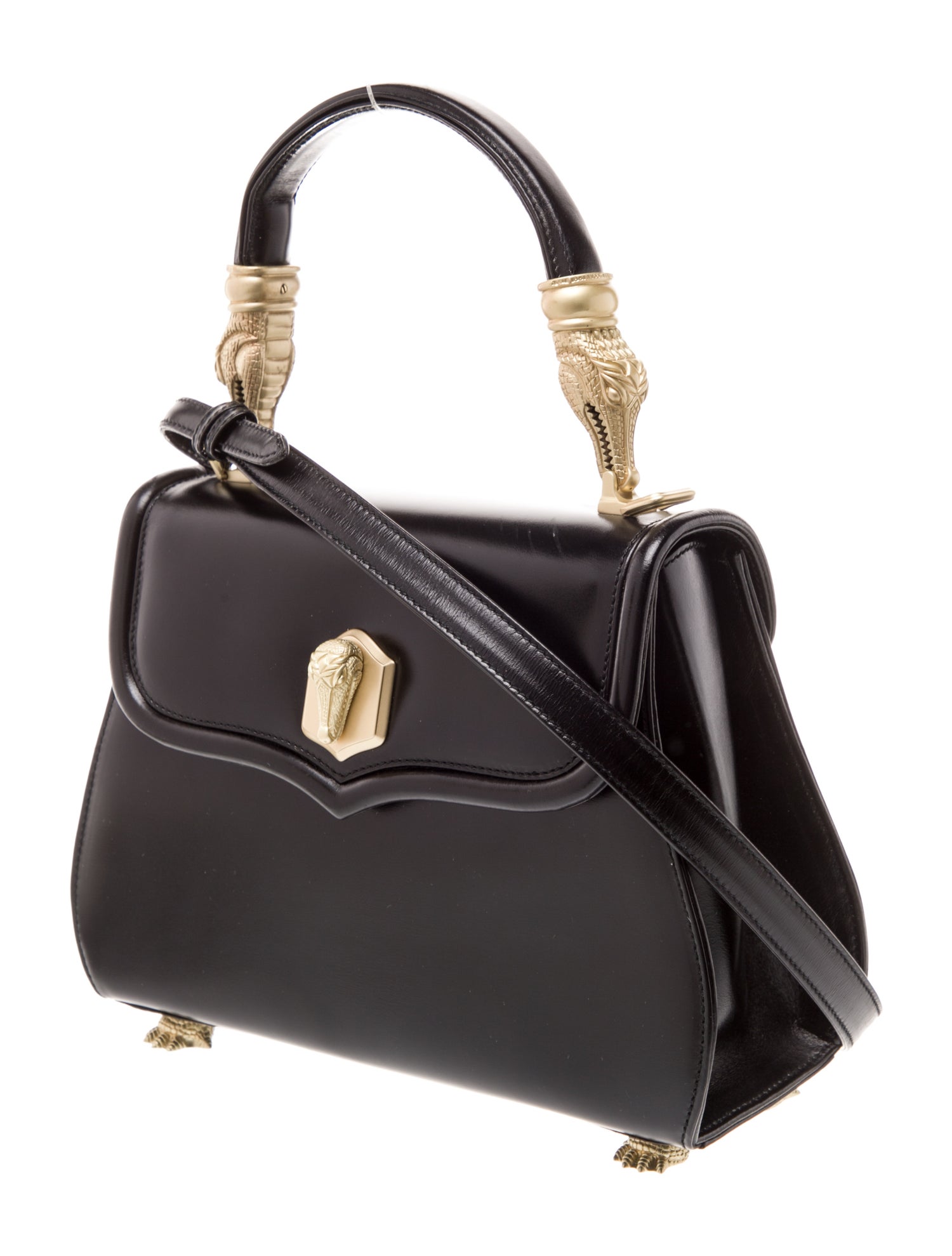 Kieselstein-Cord Leather Top Handle Bag